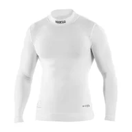 Odzież do sportów motorowych - Golf wyścigowy Sparco RW-10 SHIELD PRO biały (FIA) - miniaturka - grafika 1
