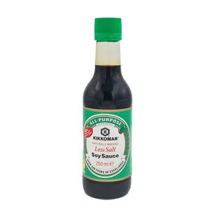 Sos sojowy z obniżoną zawartością soli Kikkoman 250ml - Przyprawy i zioła sypkie - miniaturka - grafika 1