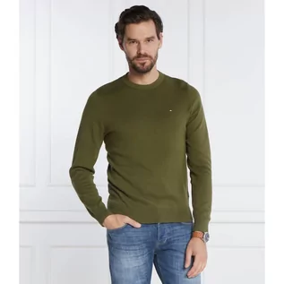 Swetry męskie - Tommy Hilfiger Sweter CLASSIC CREW | Regular Fit - grafika 1