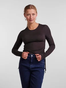 Pieces Koszulka w kolorze czarnym - Koszulki i topy damskie - miniaturka - grafika 1