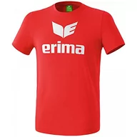 Odzież sportowa dziecięca - Erima T-Shirt dla dzieci Promo, czerwony 208342 - miniaturka - grafika 1