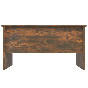 Lumarko Stolik kawowy, przydymiony dąb, 80x50x42,5 cm - Ławy i stoliki kawowe - miniaturka - grafika 7