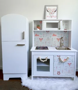 Naklejki Ikea Duktig Geometryczne Zwierzaki - Naklejki na drzwi i meble - miniaturka - grafika 1