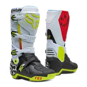 Buty motocyklowe - Buty Cross FOX Motion Hello Future Boot Czerwony/Czarny/Złamany Biały48 - miniaturka - grafika 1