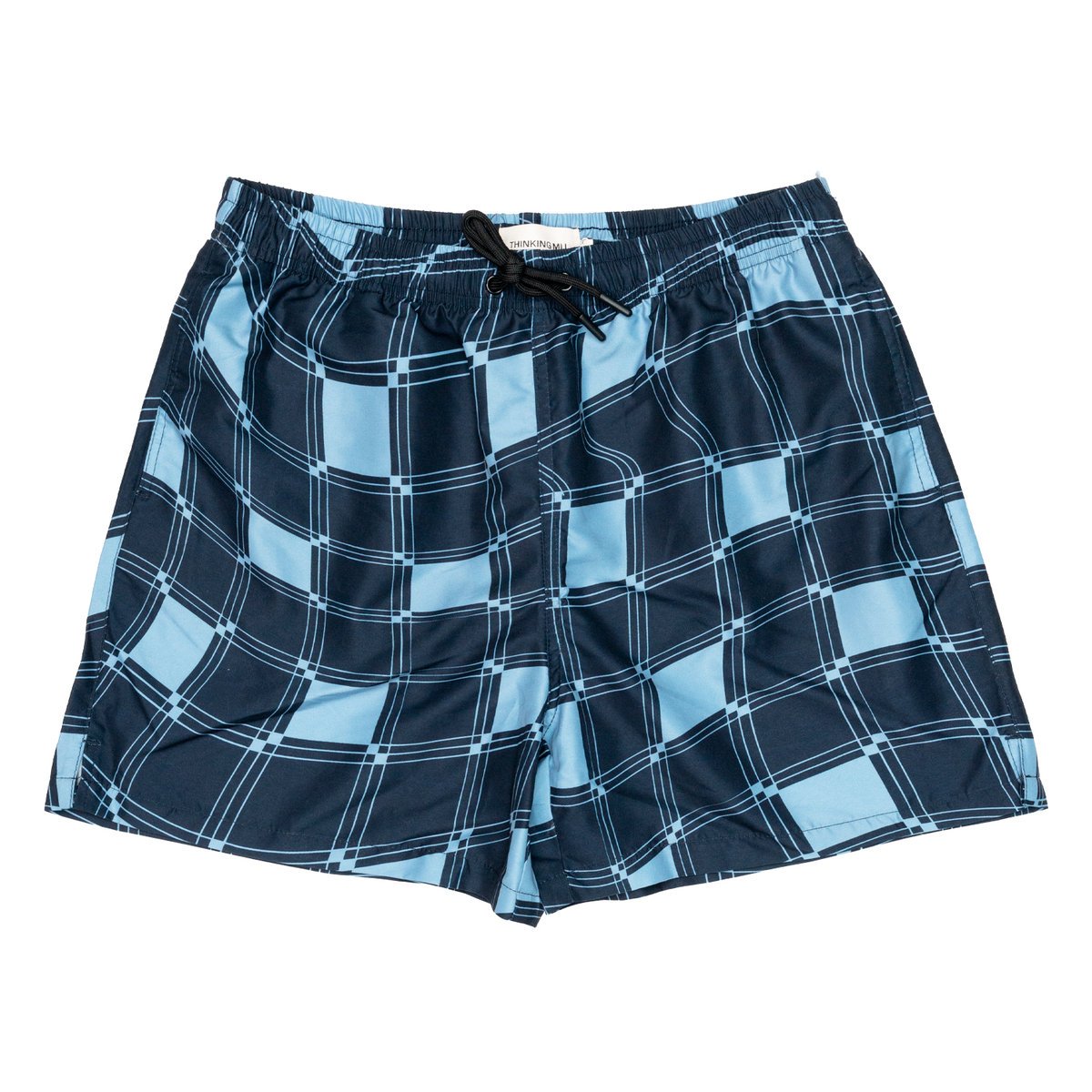 Swimwear męskie Thinking Mu Grid Limpopo granatowy