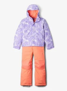 Komplet dziecięcy Columbia Buga II Set - purple timberwild/hot coral - Bluzy sportowe męskie - miniaturka - grafika 1