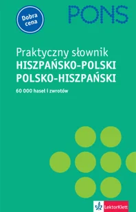 Praktyczny słownik hiszpańsko-polski, polsko-hiszpański - Książki do nauki języka hiszpańskiego - miniaturka - grafika 1
