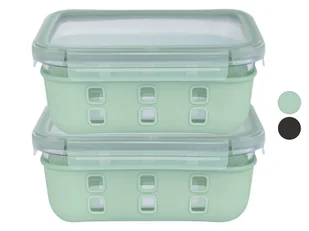 LIVARNO home Zestaw 2 szklanych lunchboxów - Lunch boxy - miniaturka - grafika 1