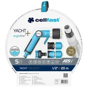 Węże ogrodowe i zraszacze - Cellfast Zestaw zraszający YACHT PRESTIGE 1/2" 25 m ENERGO - miniaturka - grafika 1