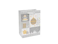 Opakowania i torebki na prezenty - Torebka prezentowa bożonarodzeniowa mała - 1 szt. - miniaturka - grafika 1