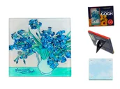 Obrusy i serwetki - Podkładka szklana - V. van Gogh, Irysy wazon (CARMANI) - miniaturka - grafika 1