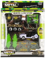 Pojazdy elektryczne dla dzieci - Zestaw wojskowy metalowy - miniaturka - grafika 1