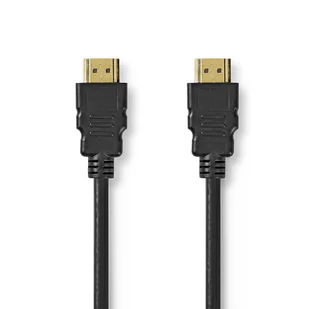 Nedis CVGL35000BK50 kabel HDMI 5 m HDMI Typu A (Standard) Czarny - Kable - miniaturka - grafika 1