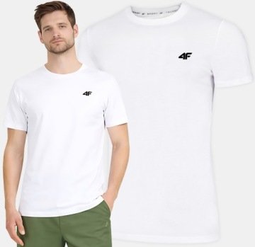 Koszulka Męska 4F T-shirt Podkoszulek Bluzka Sportowa Na Co Dzień 3341 XL