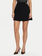 Spódnice - Guess Spódnica mini W5RD68 WGLO2 Czarny Regular Fit - miniaturka - grafika 1