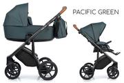 Wózki dziecięce - Roan BASS NEXT 3w1 Pacific Green - miniaturka - grafika 1