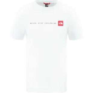 The North Face Koszulka męska NSE Tee biała r. L T92TX4LB1 - Koszulki męskie - miniaturka - grafika 1