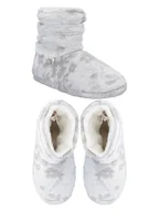 Kapcie damskie - maryplaid Kapcie w kolorze szarym - miniaturka - grafika 1