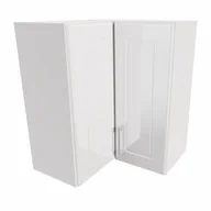 Szafki kuchenne - Szafka Wisząca Narożna Alto 2 Fronty 60X72 Cm Mdf Biały Połysk - miniaturka - grafika 1