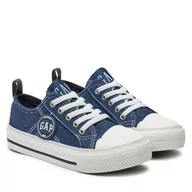 Buty dla chłopców - Trampki Gap Houston Dnm GAL001F5TYELYBGP Niebieski - miniaturka - grafika 1