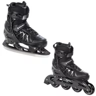 Rolki - Rolki Łyżwy Hokejowe 2w1 Raven Expert Black 40-43 - miniaturka - grafika 1