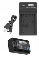 Ładowarki i akumulatory - Zestaw Ładowarka Dc-Usb +Akumulator Newell Np-Fh+Fh50 - miniaturka - grafika 1