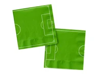 Dekoracje i nakrycia stołu na imprezę - Serwetki urodzinowe Piłka Nożna - 33 cm - 20 szt. - miniaturka - grafika 1