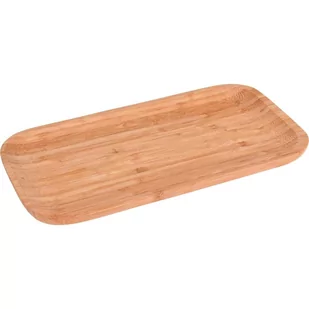 EH Excellent Houseware Taca do serwowania owoców 25x13 cm bambusowa 784230520 - Tace i patery - miniaturka - grafika 1