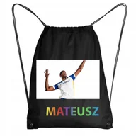 Plecaki worki - Worek Szkolny Workoplecak WF Do Przedszkola Szkoły WILFREDO LEON + IMIĘ - miniaturka - grafika 1