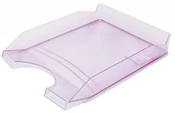 Półki na dokumenty - Office Products SZUFLADA NA BIURKO A4 PS/PP STD TR.FIOLET O-PR - miniaturka - grafika 1