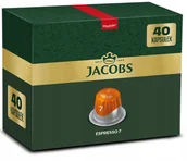 Kawa w kapsułkach i saszetkach - Kapsułki do Nespresso Jacobs Espresso 7 Classico 40 szt. - miniaturka - grafika 1