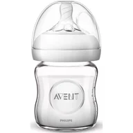 Butelki dla niemowląt - Philips Natural Butelka szklana 120 ml AV-000408 - miniaturka - grafika 1