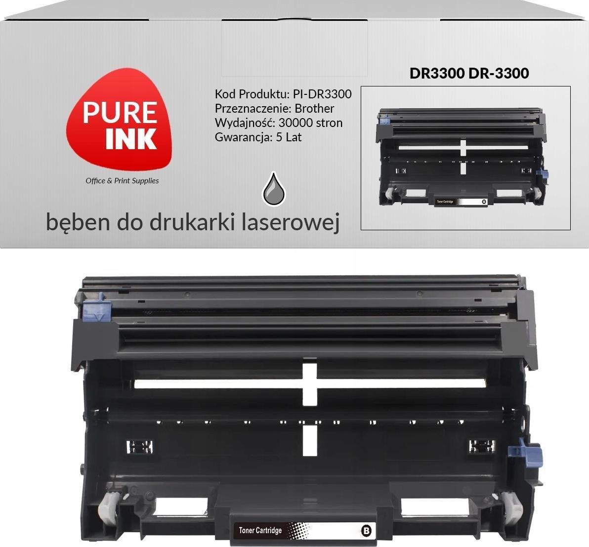 Pureink Bęben Pureink DR3300 DR-3300 do Brother DCP-8110DN