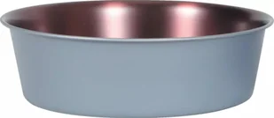 Zolux Miska antypoślizgowa inox COPPER 600 ml kol. stalowy/miedziany - Miski dla kotów - miniaturka - grafika 1
