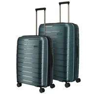 Walizki - Travelite Air Base 4 Roll Suitcase Set 2szt. eisblau - miniaturka - grafika 1