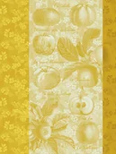 Ściereczki, gąbki, czyściki - Le Jacquard Fran ais Ściereczka kuchenna Pommes  croquer Żółta - miniaturka - grafika 1