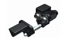 Wciagnik łańcuchowy z elektrycznym wozkiem jezdnym (udźwig: 250 kg, szer. belki: 70-120mm wysokość podnoszenia: 3m) 28880158 - Wciągarki - miniaturka - grafika 1