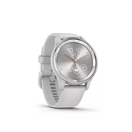 Smartwatch - Garmin Vivomove Trend Srebrny - miniaturka - grafika 1