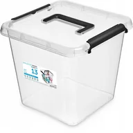 Pudła i pojemniki do przechowywania - Pojemnik pudło organizer plastikowy pokrywa 13l - miniaturka - grafika 1