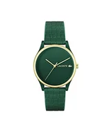 Moda i Uroda OUTLET - Lacoste Damski Analogowy Zegarek Kwarcowy z Silikonowym Paskiem 2001247, Zielony - miniaturka - grafika 1
