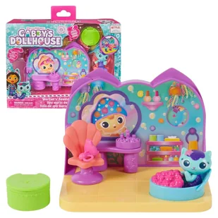 Spin Master Koci Domek Gabi Magiczne Pomieszczenia Pokój Spa Syrenkotki Zestaw Figurka + Akcesoria - Figurki dla dzieci - miniaturka - grafika 1