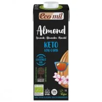 Ecomil Napój migdałowy Keto Low Carb bezglutenowy 1 l Bio - Napoje roślinne - miniaturka - grafika 1