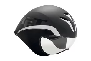 MET Kask rowerowy MET Drone czarno-biały (Rozmiar:: M (54-58 cm)) - Kaski rowerowe - miniaturka - grafika 1