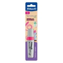 Pelikan Zakreślacz 490 Eco neon różowy - Przybory szkolne - miniaturka - grafika 1