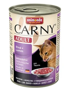 Animonda Cat Carny Adult smak: wołowina i jagnięcina 400g puszka - Mokra karma dla kotów - miniaturka - grafika 3