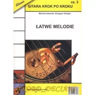 Książki o muzyce - Gitara krok po kroku cz. 3 - Łatwe melodie/CONTRA - miniaturka - grafika 1