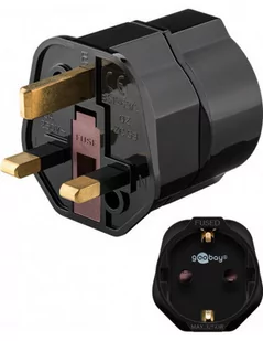 Adapter podróżny 13A wtyk angielski, Gb, Hongkong - Adaptery i przejściówki - miniaturka - grafika 1