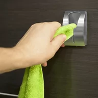 Wieszaki łazienkowe - Wieszak, haczyk na ręczniki Tatkraft IDA stalowy - miniaturka - grafika 1