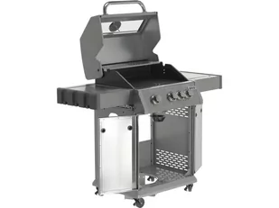 GRILL GAZOWY 3+1 STAL NIERDZEWNA 11,5KW, Z SZYBĄ - Grille gazowe - miniaturka - grafika 4