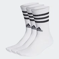 Skarpetki męskie - Skarpety za kostkę ADIDAS 3S C SPW CRW 3P HT3458 – Biały - miniaturka - grafika 1
